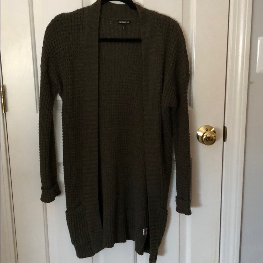Green Cardigan